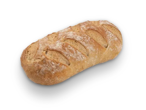 Golden wheat bread