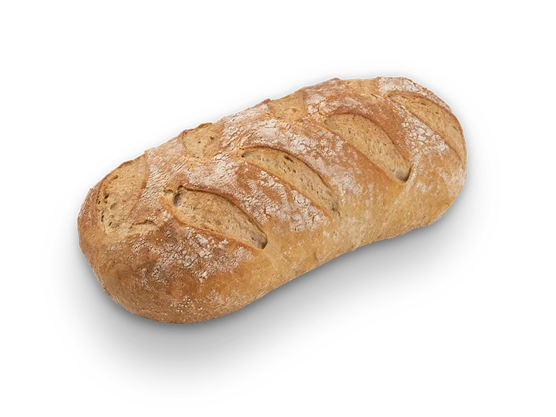 Golden wheat bread